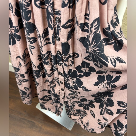 NWT Free People The Perfect Midi Sun Dress $148 Sand Combo XS - Picture 8 of 15